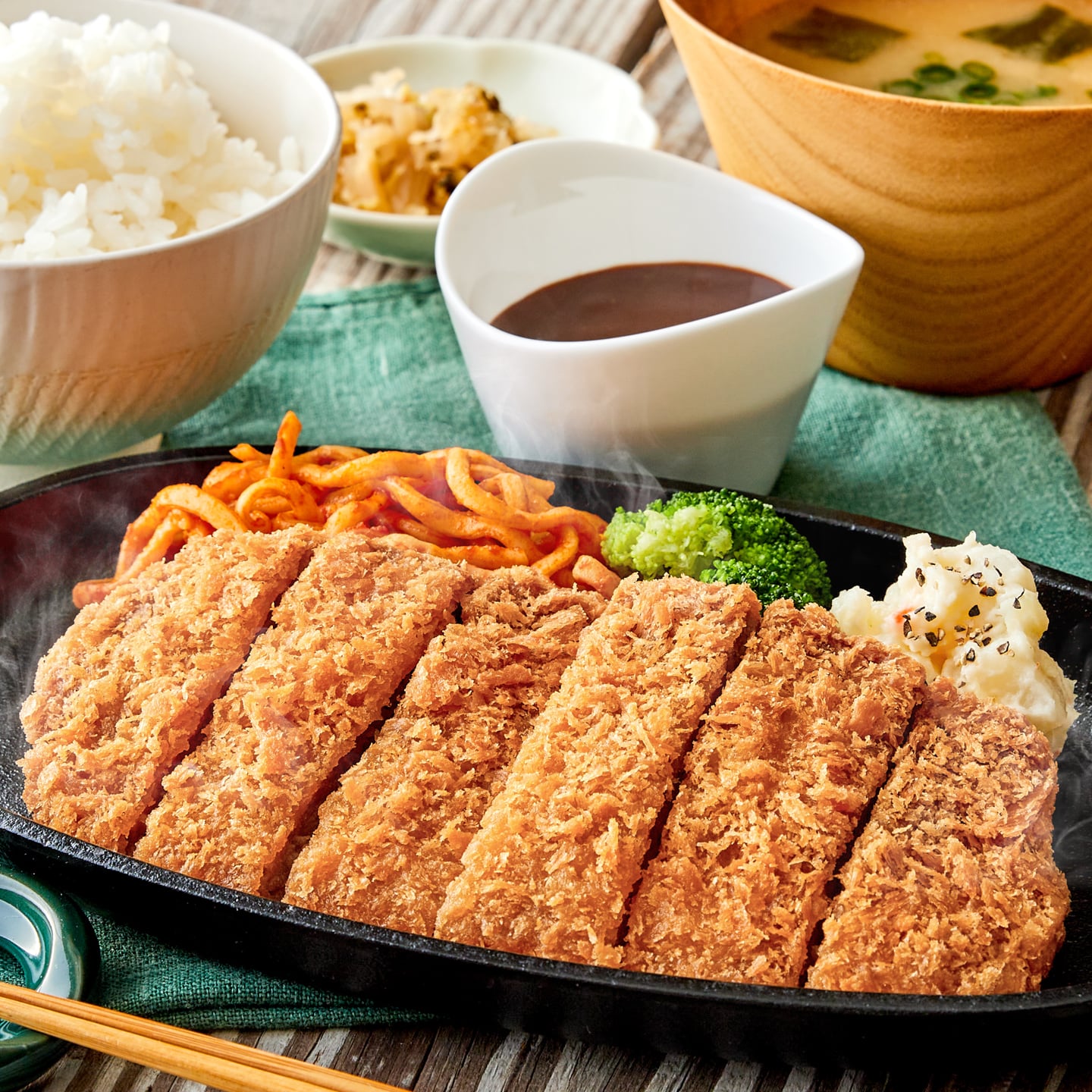TEPPAN FAIR 第3弾✨ 「ビフカツ定食」が8月8日より発売です