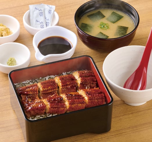 上うなぎまぶし定食