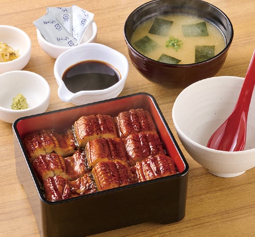 特上うなぎまぶし定食