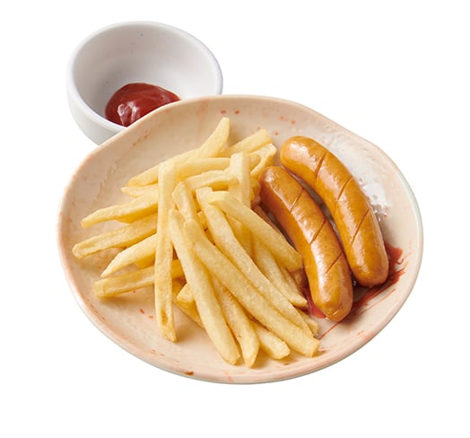 フライドポテト&ウインナー
