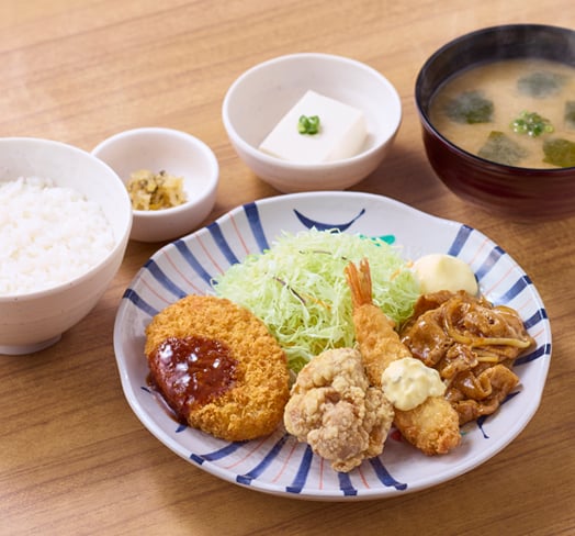 やよい合い盛り定食