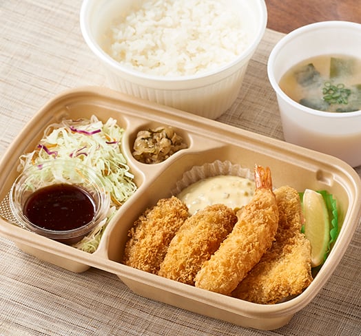 サクッと海鮮3種の味わい