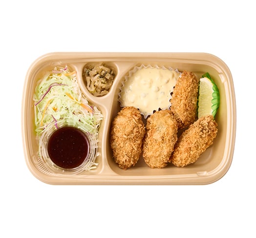 ［テイクアウト］かきフライ(4個)　おかずのみ