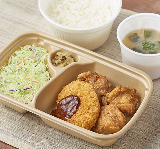 ［テイクアウト］から揚げ＆コロッケ