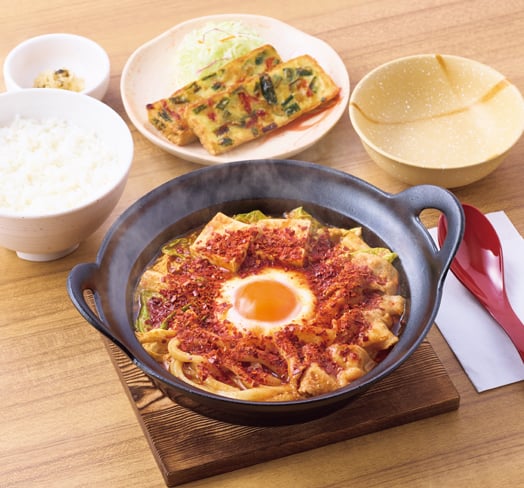 【ニラチヂミ付】辛旨チゲ定食