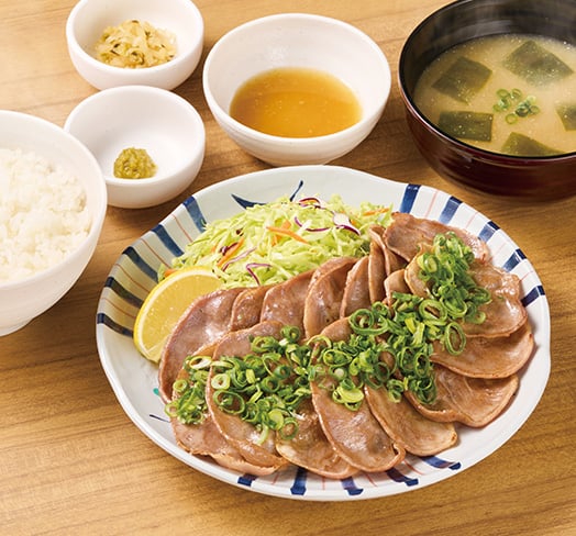 【お肉2倍】ネギたっぷり豚タン定食