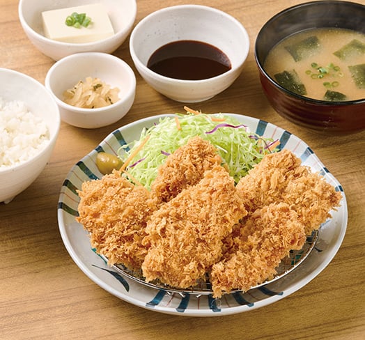 とりカツ定食(5個)