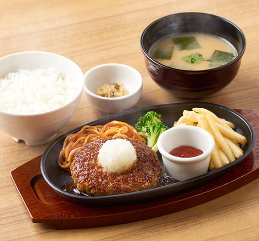 和風おろしハンバーグ定食