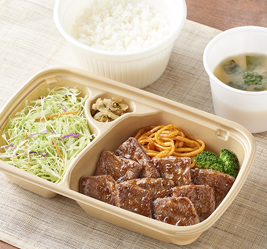 ［テイクアウト］ブラックアンガスビーフのカットステーキ