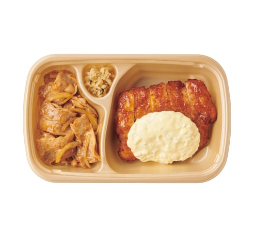［テイクアウト］チキン南蛮としょうが焼の人気コンビ　おかずのみ