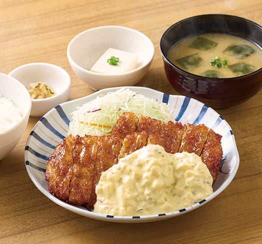 Wチキン南蛮定食