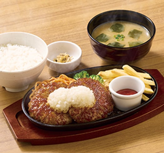 W和風おろしハンバーグ定食